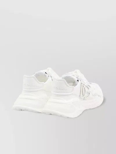 Dolce & Gabbana Sneaker With Logo In White