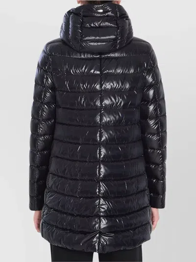 Herno A- Shape Light Puffer In Black