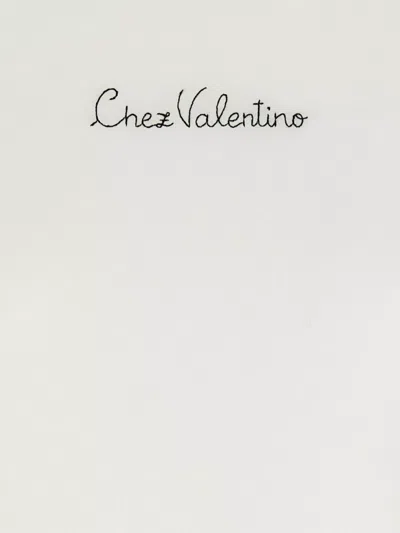 Valentino White Cotton T-shirt In White