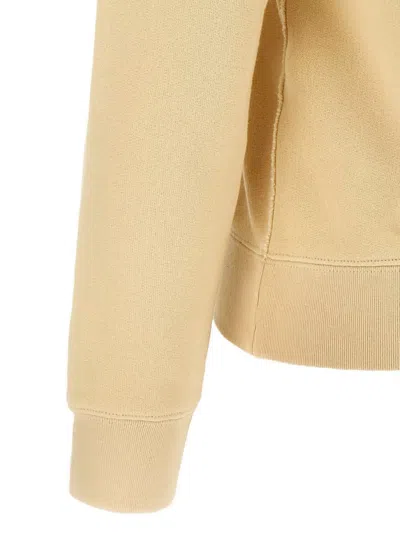 Valentino Graphic Print Crew Neck Knitwear Sweatshirt In Yellow