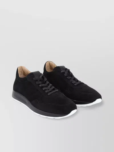 Tod's Suede Sneakers Low Profile Rubber Sole