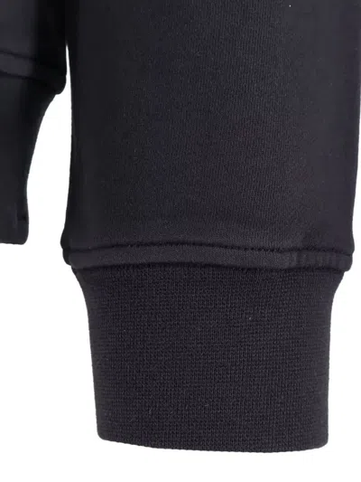 Stone Island Cotton Fleece Oversized Fit Sweatshirt With Industrial Four Print In Gray