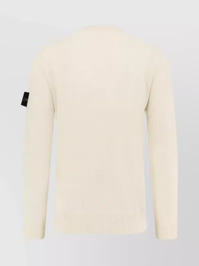 Stone Island Cotton Sweatshirt In Neutral