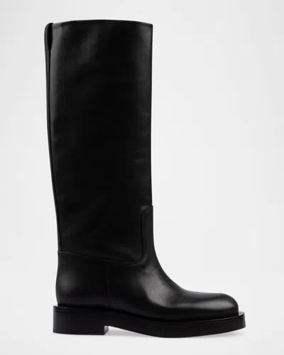 Paris Texas Napa Leather Boots In Black
