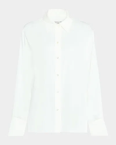 Twp New Joey Button-front Shirt In White