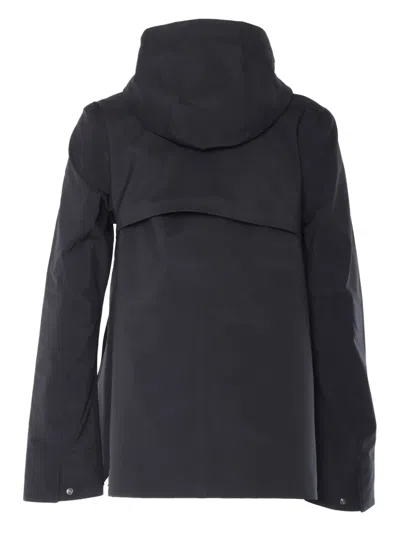 K-way Dorel Bonded Padded - Hooded Jacket In Black