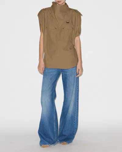 Isabel Marant Étoile Top Nemia In Brown
