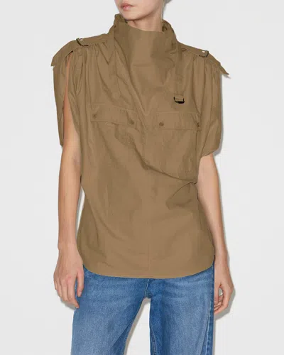Isabel Marant Étoile Top Nemia In Brown