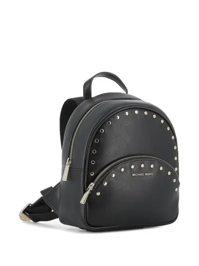 Michael Kors Stud-embellished Backpack In Black