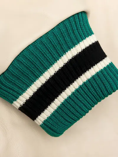 Rhude Tile-pattern Bomber Jacket In Green