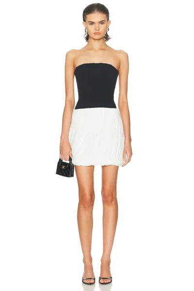 Simkhai Josie Bustier Mini Dress In Black