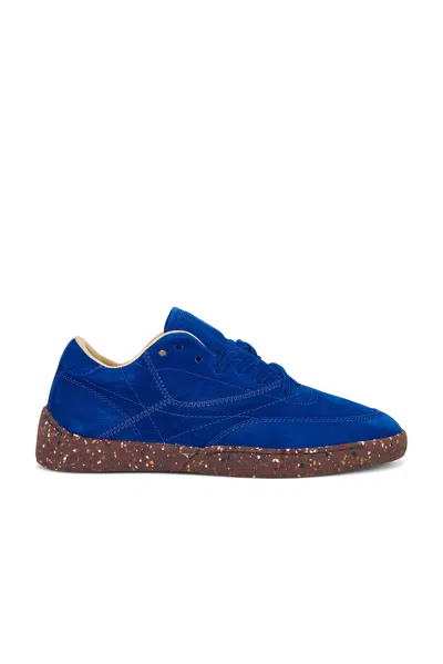 Gabriela Hearst Ohio Slip-on Sneaker In Cobalt Nubuck In Blue