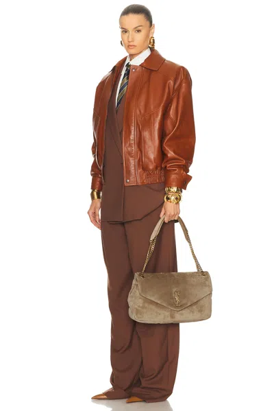 Saint Laurent Large Calypso Chain Bag