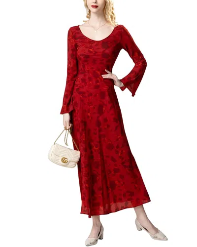 Burryco Maxi Dress In Red