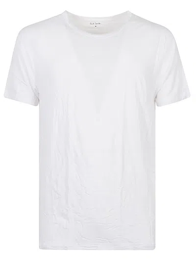 Paul Smith 3-pack Crew Neck T-shirts In Soft Modal In White