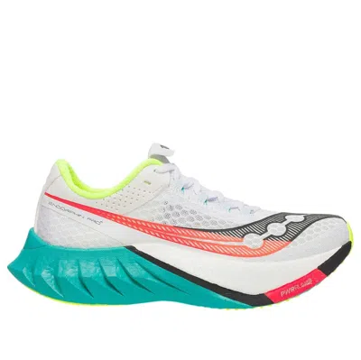 Saucony Endorphin Pro 4 Panelled Mesh Trainers In Animal Print