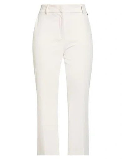 Liu •jo Woman Pants Cream Size 8 Polyester, Elastane In Neutral