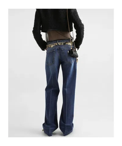 Dolce & Gabbana 5-pocket Denim Trousers In Blue