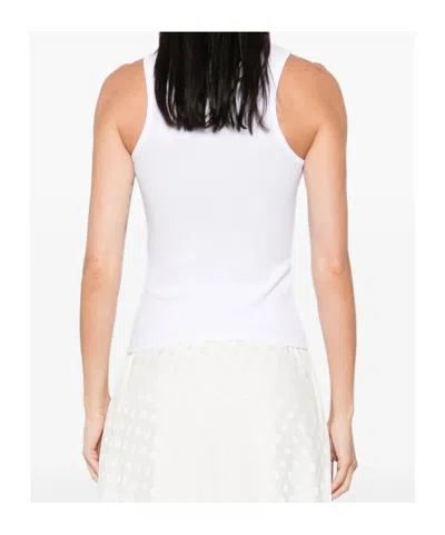 Vivienne Westwood Ribbed Tank Top In White