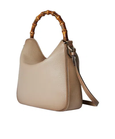 Gucci Medium Diana Leather Top Handle Bag