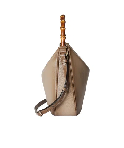 Gucci Medium Diana Leather Top Handle Bag