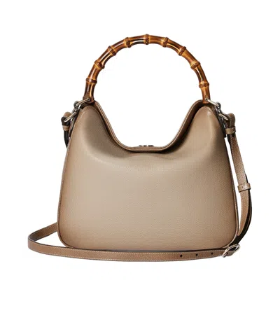 Gucci Medium Diana Leather Top Handle Bag