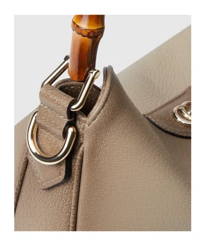 Gucci Medium Diana Leather Top Handle Bag