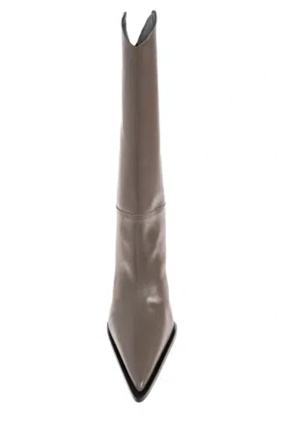 Coperni Taupe Cowboy Bridge Tall Boots In Neutral