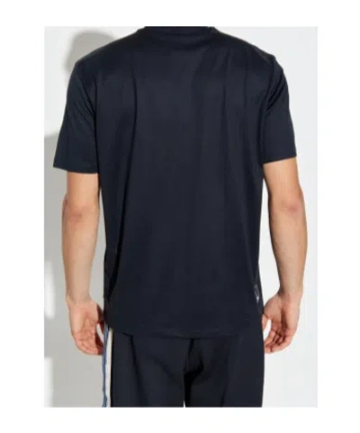 Emporio Armani Basic Crew Neck T-shirt In Blue