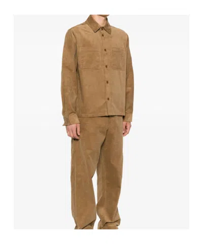 Apc A.p.c. Outerwears In Brown
