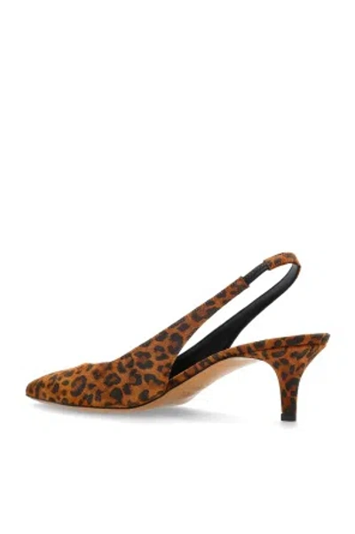 Isabel Marant Palga Slingbacks In Brown