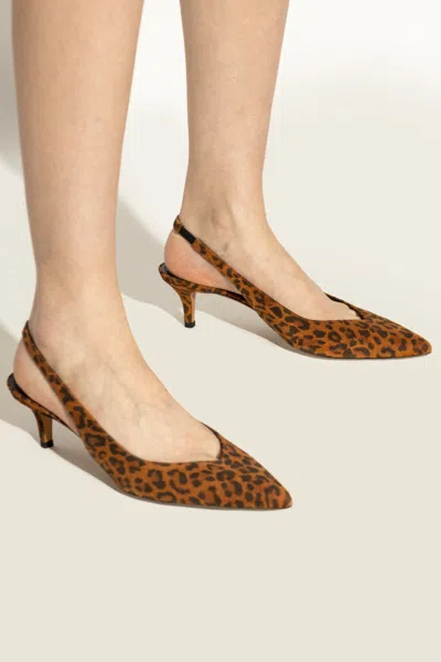 Isabel Marant Palga Slingbacks In Brown