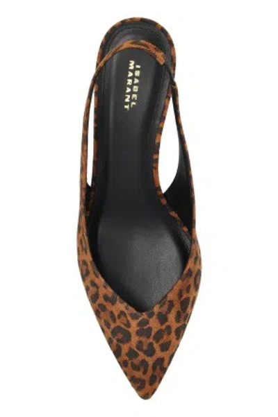 Isabel Marant Palga Slingbacks In Brown