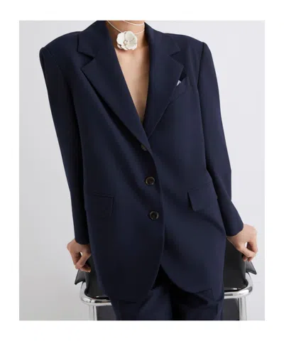 Marella Alda Single-breasted Pocket Blazer In Multi