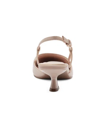 Easy Spirit Women's Havana Eflex Slingback Kitten Heel Pumps In Brown