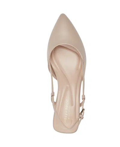 Easy Spirit Women's Havana Eflex Slingback Kitten Heel Pumps In Brown