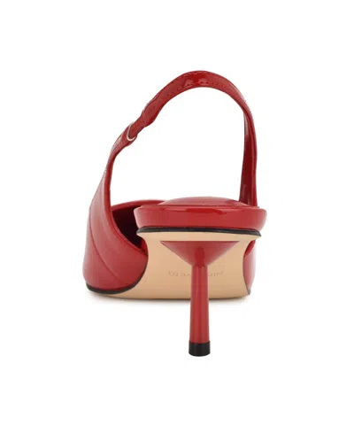 Nine West Women's Hunny Pointy Toe Slingback Pumps In Red