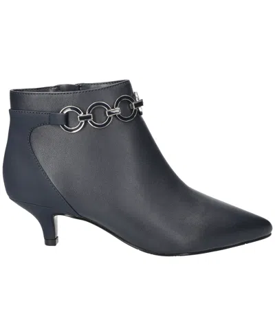 Easy Street Women's Jinx Ankle Zipper Dress Booties In Black