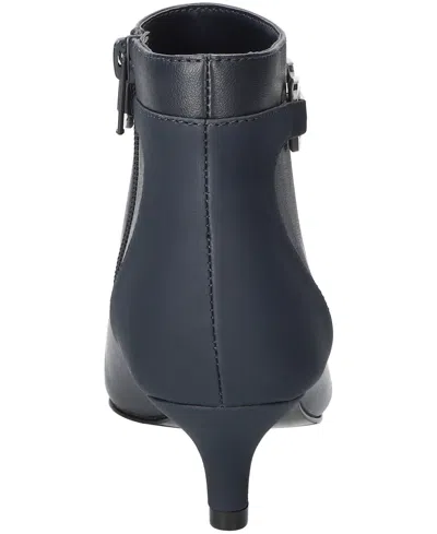 Easy Street Women's Jinx Ankle Zipper Dress Booties In Black