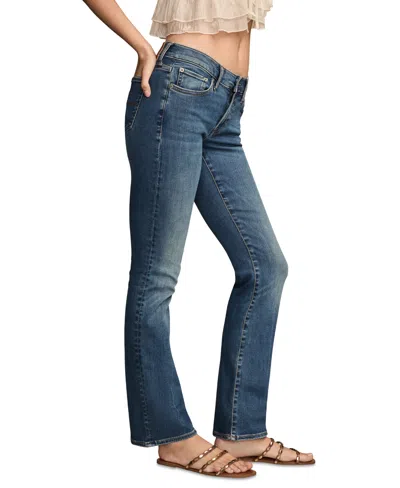Lucky Brand Women's Mid-rise Sweet Bootcut Jeans In Blue