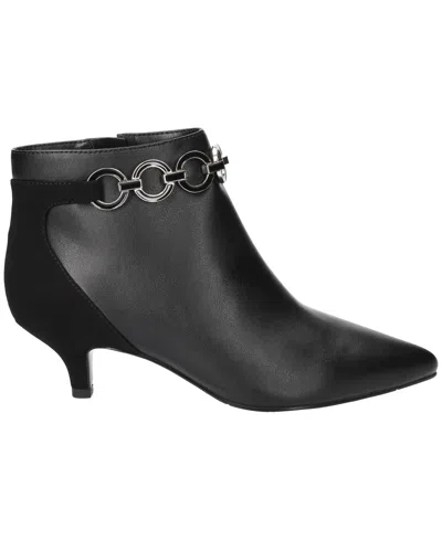 Easy Street Women's Jinx Ankle Zipper Dress Booties In Black
