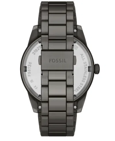 Fossil Men's Pearson Black Dial Watch In Gray