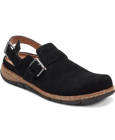 Earth Wide Width Elmonte Clog In Black