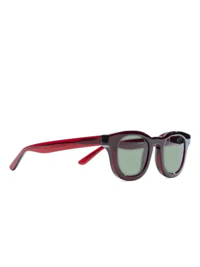 Thierry Lasry Round-frame Sunglasses In Black