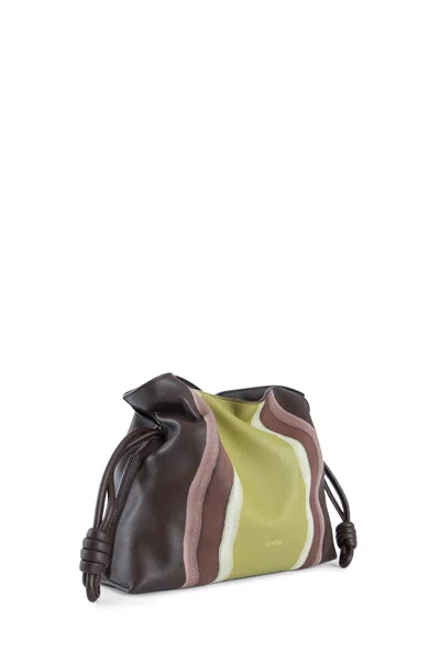 Loewe Flamenco Clutch M Landscape A411fc1xcx Choligmos In Multi
