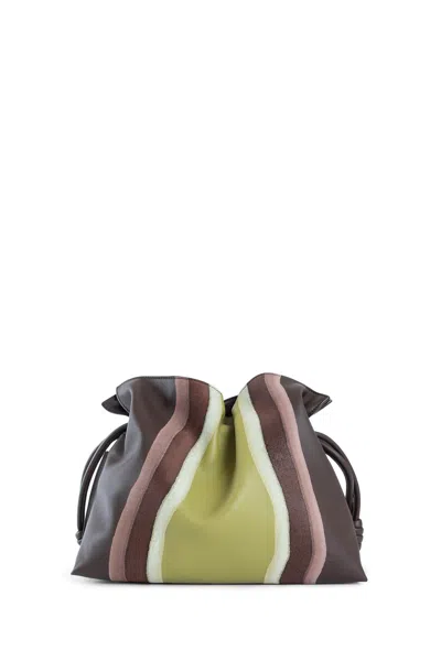 Loewe Flamenco Clutch M Landscape A411fc1xcx Choligmos In Multi