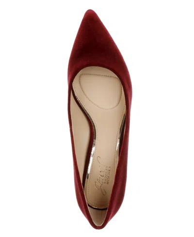Jewel Badgley Mischka Women's Enola Velvet Pumps
