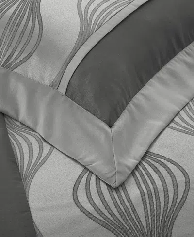 Stratford Park Kath 7-piece Comforter Set, King In Gray