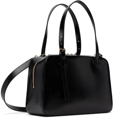 Apc A.p.c. Black Shoulder Bag With Versatile Carrying Options In Black