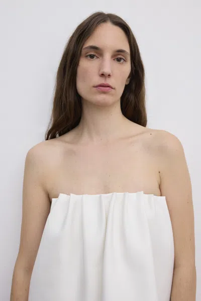 House Of Dagmar Rouched Tube Dress In Multi